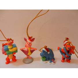 Figurines Winnie L Ourson Et Ses Amis 4 Figs Pendentifs D Arbres De Noel Collection Disney Winnie The Pooh De Zaini Hauteurs Entre 2 8cm Et 4 2cm Rakuten