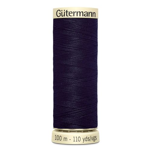 Fil  Coudre 100% Polyester Gutermann 1 Bobine Ref 701939 Et 788988 - Att 665 - Ombre De La Nuit