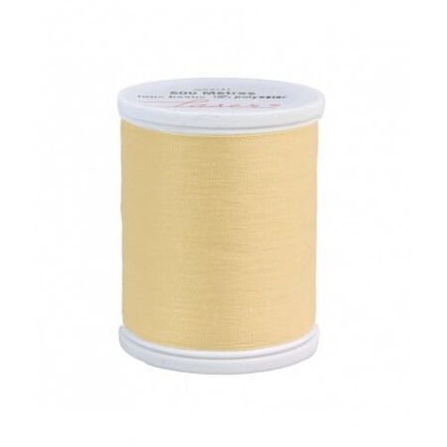 Fil  Coudre Laser 100% Polyester 500m Universel De Distrifil : Rsistance Et Couleurs clatantes Pour Vos Projets De Couture 2621 Jaune