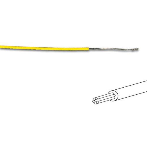 Fil De Cblage -  1.4 Mm - 0.2 Mm - Multibrin - Jaune