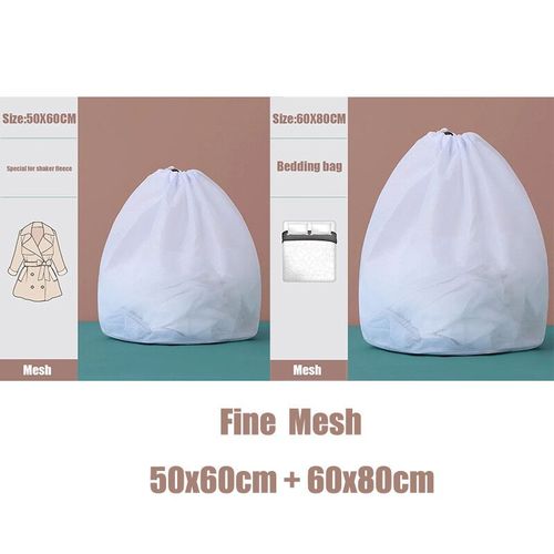 Filet De Lavage  Grande Maille,4 Pices/Ensemble,Panier  Linge,Sous-Vtements,Rutilisable,Tissu Dlicat, - Type Fine Mesh 2pcs #A