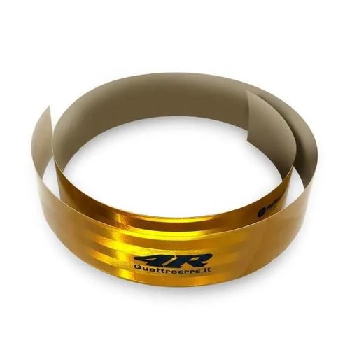 Film Adhsif Rtrorflchissant 3m Approuv, Pour Bordures De Vhicules, Jaune, 50 Mm X 2,5 Mt