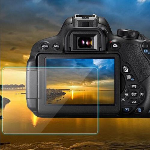 Film de protection en verre pour cran LCD de camra,pour IL EOS 60D 600D cape D M M2 Kd'appareils X5 tage Rebel T3i strodes i