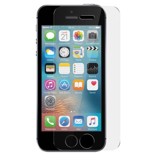Film Iphone 5, 5s, Se Et 5c 2x Film Verre Tremp Akashi Anti Rayures Chocs