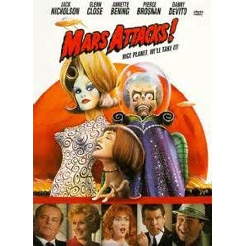 Film Mars Attack DVD Zone 2 Rakuten