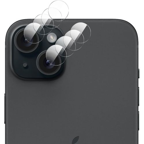 Film Protecteur Lentille Appareil Photo Iphone 14 - 4 Pices Verre Tremp 9h Anti-Rayures, Ultra Hd, Couche Olophobe Sans Bulles, Installation Facile