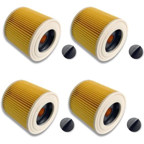 Filtre  Cartouches Pour Aspirateur Sec Humide Aspirateur Multi-Usage Krcher A 2204 2254 2101 2201 Wd2 Wd3 Mv2 Mv2 Mv3 Wd2.200 Wd3.500 P Wd 3.200, Wd 3300 M, Wd 3500 P Comme 6.414[SSE7114032]