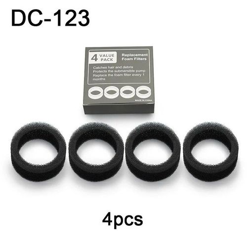 Filtre  Charbon Actif De Remplacement Pour Fontaine  Eau Pour Chat,Outil De Remplacement Pour Livres,Accessoires - Type 01-Dc-123-X4pcs