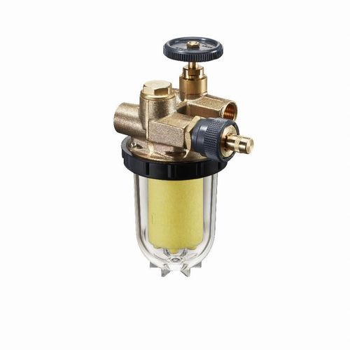 Filtre  mazout simple conduite avec ralimentation par rcupration du retour OVENTROP Oilpur Z A - G ? F x G ? F