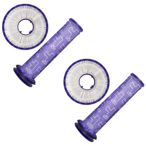 Filtre arrire pour aspirateur Dyson, accessoires pour lments filtrants avant, 4 pices, DC41 DC65 DC66