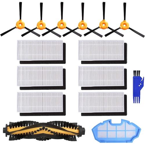 Filtre Brosse De Rechange Ensemble D'Accessoires Pour Aspirateur Robot Ecovacs Deebot N79 N79S Yeedi K600 K700 (15 Pices)[SSE7115193]