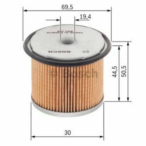Filtre, Carburant Bosch