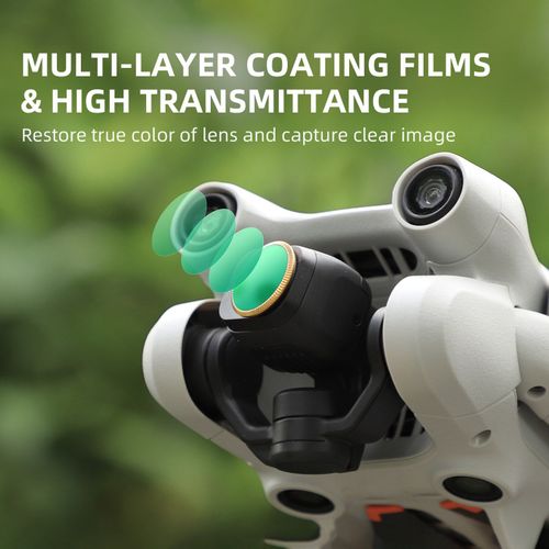 Filtre Cpl Simple Rglable, Compatible Avec Dji Mini 3pro, Accessoires Pour Drone, Kit De Remplacement De Protection Du Verre Optique