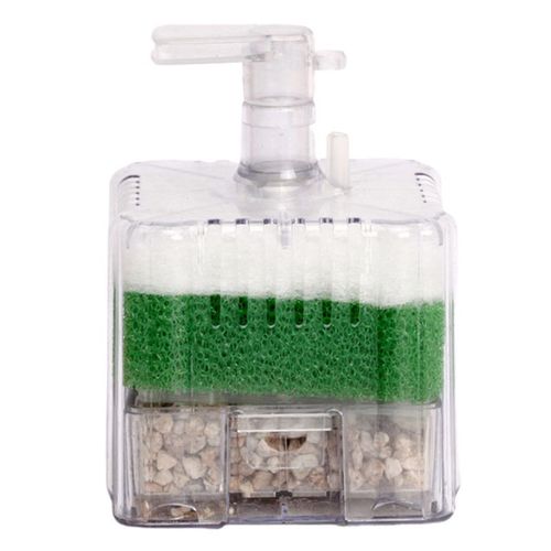 Filtre D'aquarium Carr Pour Poissons, Pour Tortue, Pour Rservoir, Filtre Intgr, Pompe Avec ponges Filtrantes, Opration Simple