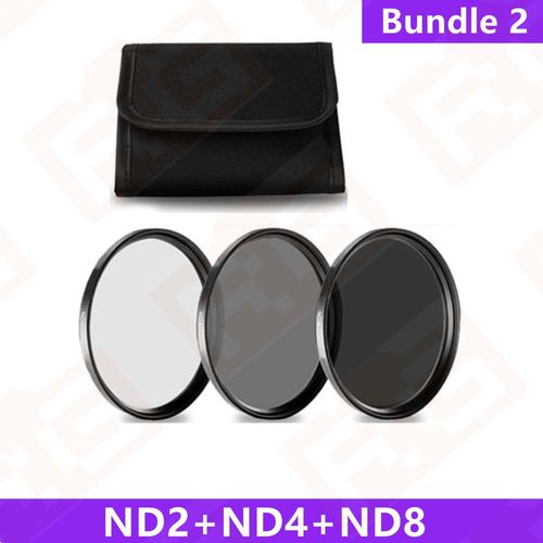 Filtre D'objectif D'appareil Photo,Accessoires  Effet Spcial,Fld,Uv,Cpl,Nwiches Izing  L'ycine,4,8,Partenaires,Gros Plan,+ 1,+ 2,+ 4,+ 10,49,52,55,58,62,67,72,77mm - Type [Bundle 2]-62mm