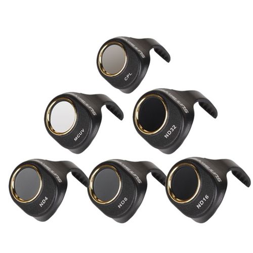 Filtre D'objectif De Camra Cpl Mcuv Nd4 Nd8 Nd16 Nd32,Ensemble De Filtres Pour Dji Spark,Auto-Inspection Sans Affecter Le Cardan - Type Mcuv Cpl Nd4 8 16 32