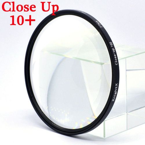 Filtre D'objectif De Camra Macro Pour Canon Et Nikon,52mm,55mm,58mm,67mm,77mm,Variable Nd2  Nd400 Nd1000 - Type Close Up 10x-77mm