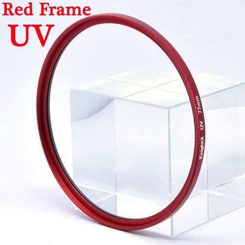 Filtre D'objectif De Camra Macro Pour Canon Et Nikon,52mm,55mm,58mm,67mm,77mm,Variable Nd2  Nd400 Nd1000 - Type Red Frame Uv-55mm