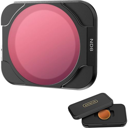 Filtre D'objectif Pour Dji Air 2s Lens Filter Verre Optique Cnc Alliage D'aluminium Protection Accessoires (Nd8).[P1153]