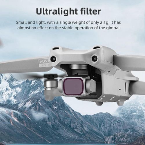 Filtre D'objectif Verre Optique Lger tanche Drone Accessoires De Camra De Protection  Objectif Haute Dfinition Pour Dji Air 2s_Nd32#