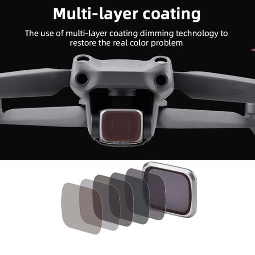 Filtre D'objectif Verre Optique Lger tanche Drone Protecteur Objectif Haute Dfinition Accessoires De Camra Pour Dji Air 2s_Nd8#