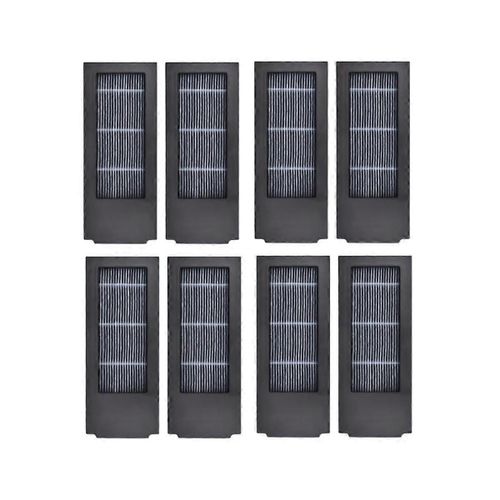 Filtre de pices de rechange 8PCS pour Deebot X2 / X2 Pro / DEX86 Robot Aspirateur Lavable HEPA Fil