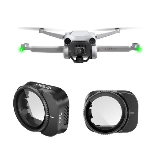 Filtre De Rduction De Lumire Rglable Cpl, Lger, Compatible Avec Dji Mini 3 Pro Drone, Accessoires De Photographie