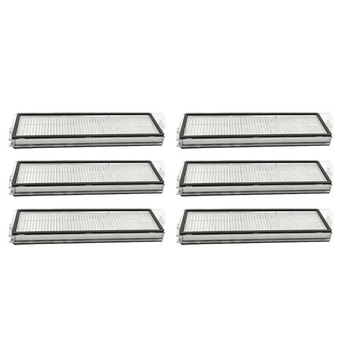 Filtre de remplacement 6PCS pour S8 Maxv Ultra / G20S / S8pro Maxv Aspirateur robot Accessoires Filtres lavables