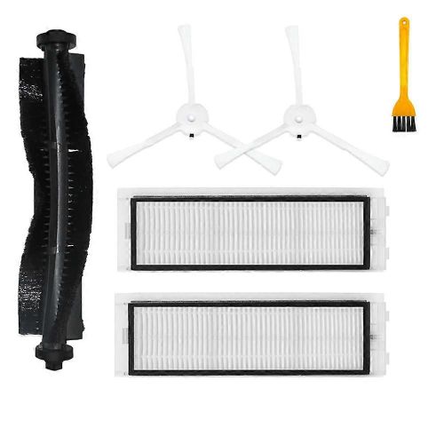 Filtre Hepa Brosses principales et latrales Chiffon de vadrouille Remplacement pour aspirateur robot 360 S5 / S7 / S7 Pro