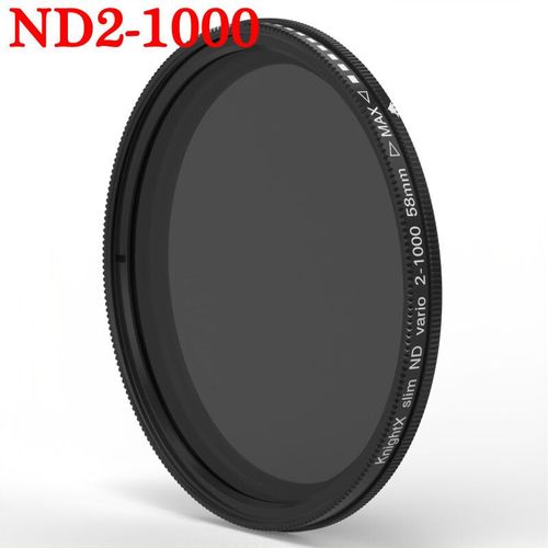 Filtre Nd2  Nd1000 Fader Variable Nd,Densit Neutre Rglable Pour Canon Eos Sony Nikon,Accessoires D'appareil Photo - Type [Nd2-Nd1000]-52mm