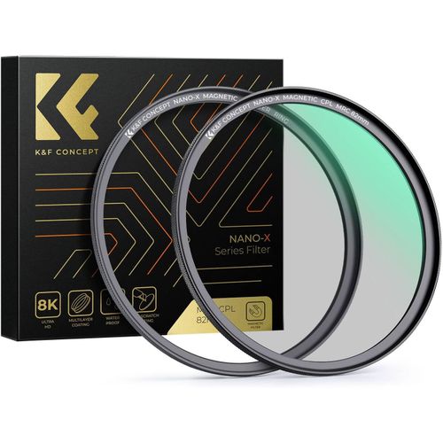 Filtre Polarisant 58mm Cpl Magntique Avec Bague Base En Mtal Installer Rapide Pour Objectif Appareil Photo Nano-X
