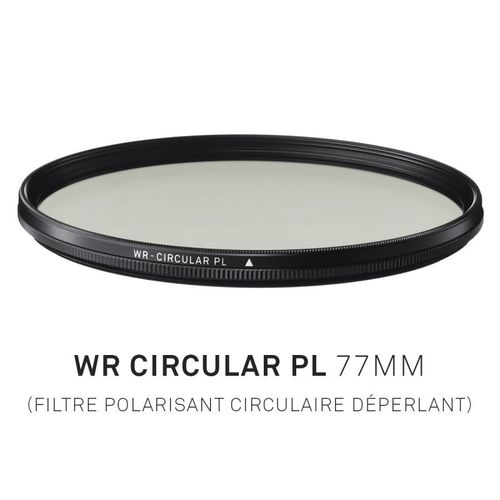 Filtre Polarisant Circulaire Dperlant 77mm Sigma Afg9c0
