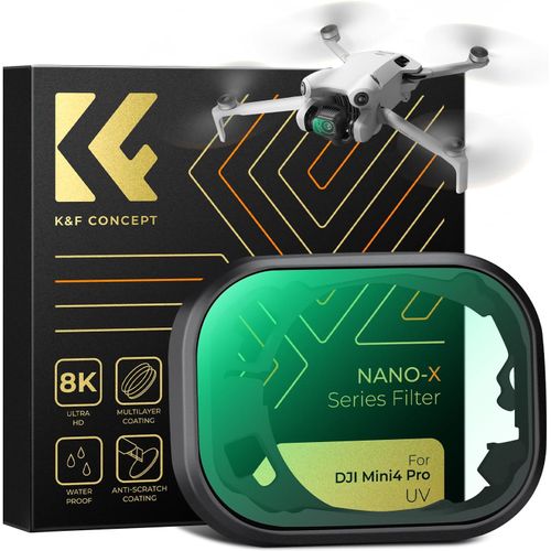 PALUMMA Lot De 3 Filtres Polarisants Pour Drone DJI Mini 4 Pro UV CPL