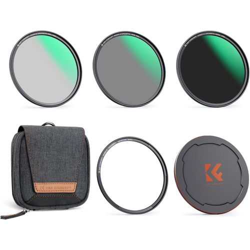 Filtres 62mm Polarisant Cpl Nd8 Nd64 Magntiques Bague Base Bouchon D'objectif En Kit Installer Rapidement Pour Objectif Appareil Photo[Gop6255715]