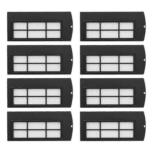 Filtres Hepa pour aspirateur robot X9 Remplacement du filtre lavable Accessoires lment filtrant, 8pcs