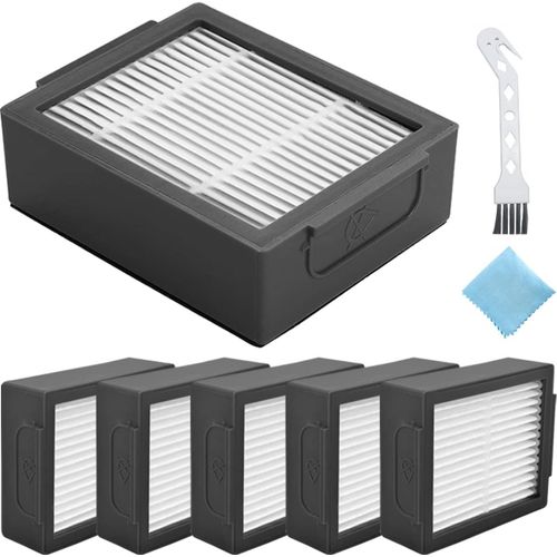 Filtres Pour Irobot Roomba I1 I1152 I3 + I4+ I6 I7+ I8 E5 E6 Combo I5 J5 (Non Pour Combo J7+ J9+) I & E Series Robot Aspirateur, Accessoires Avec Brosse De Nettoyage, Chiffon De Ne[SSE7115880]