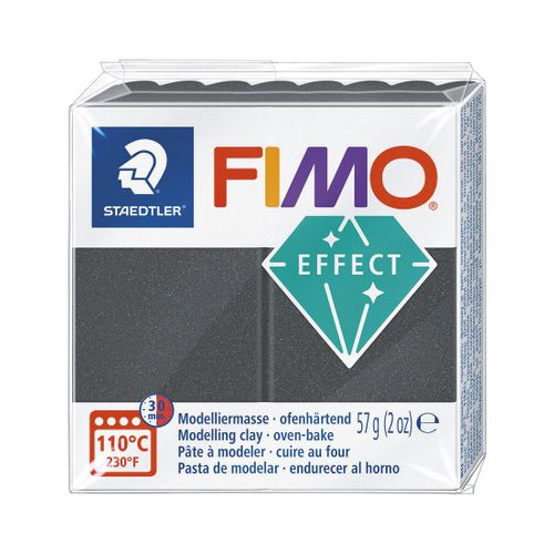 Fimo Effect Metal 57g Gris Acier / 8010-91
