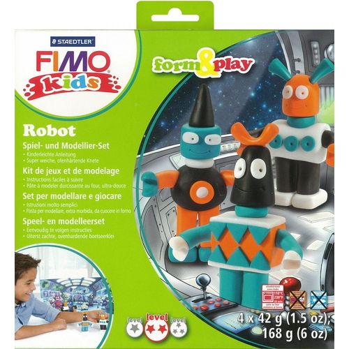 Dtm Kit Fimo Kids Robots