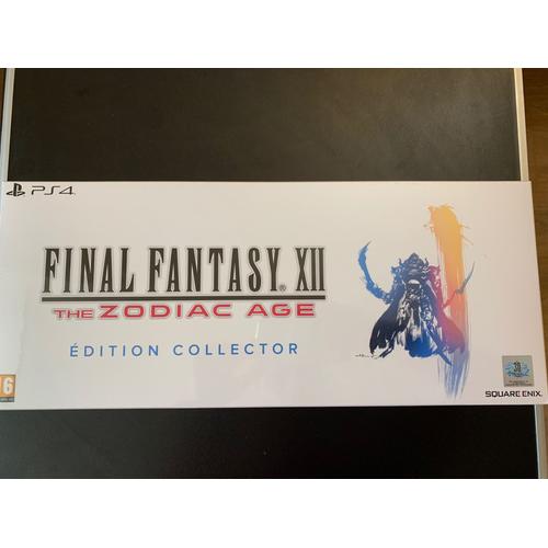 Final Fantasy Xii - The Zodiac Age dition Collector Ps4