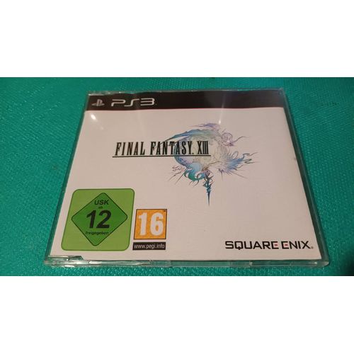 Final Fantasy Xiii 13 Ps3 Playstation 3 Promo Press Presse