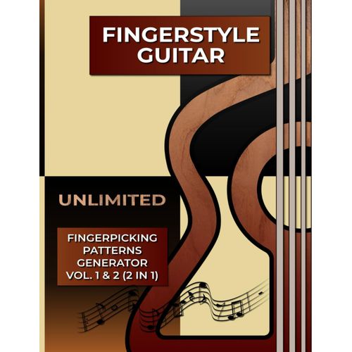 Fingerstyle Guitar. Unlimited Fingerpicking Patterns Generator Vol. 1 & 2 (2 In 1): 3000 Unique Fingerpicking Patterns. Over 8 Million Possible Combinations. Tabs And Notes. Beginner To Advanced.   de McRay, Jimmy  Format Broch 