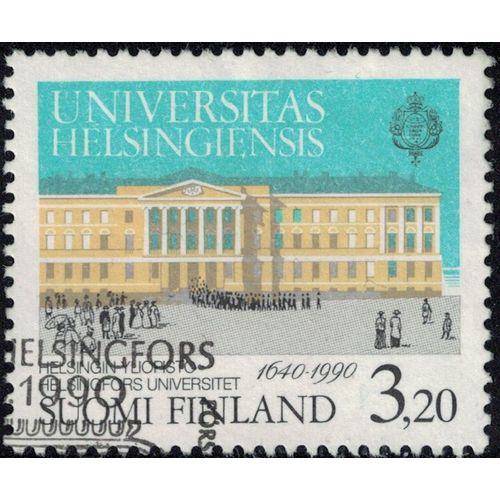 Finlande 1990 Oblitr Used Btiment Principal De L'universit D'helsinki Y&t Fi 1073 Su