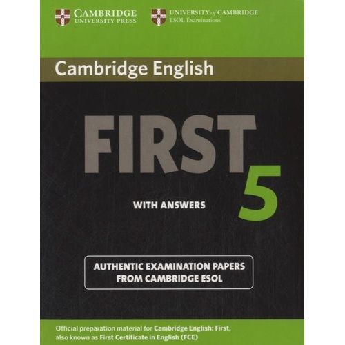 Cambridge English First 5 With Answers   de Cambridge University Press  Format Broch 