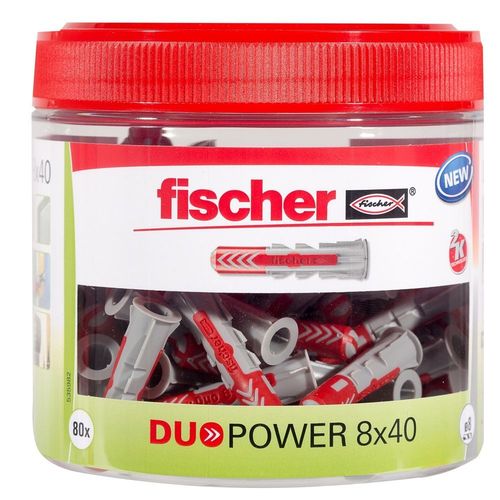 Fischer Cheville Bi-Matire Duopower 8x40mm, 81 Pices - 535982