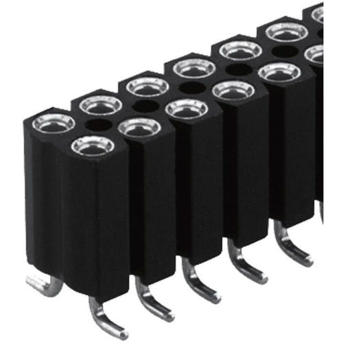 Fischer Elektronik Barrette Femelle (De Prcision) Nbr De Ranges: 2 Nombre De Ples Par Range: 20 Bl 16 Smd 067/ 40 1
