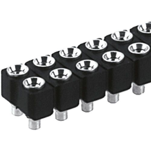 Fischer Elektronik Barrette Femelle (De Prcision) Nbr De Ranges: 2 Nombre De Ples Par Range: 20 Mk 220 Smd/ 40 1 Pc(