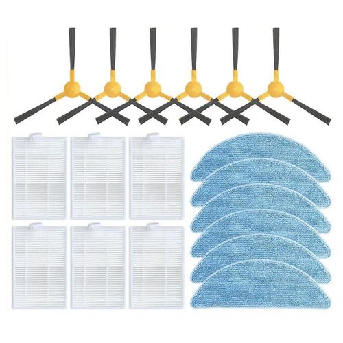 Fit pour Robomate Visual 360 + / R100 Hepa Filtre Vadrouille Chiffons Chiffon Robot Aspirateurs Nettoyant Remplacement Ac