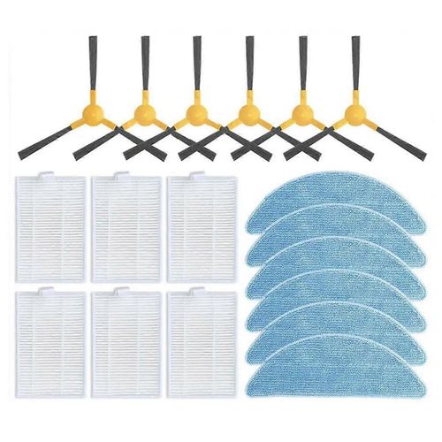 Fit pour Robomate Visual 360 + / R100 Hepa Filtre Vadrouille Chiffons Chiffon Robot Aspirateurs Nettoyeur Accessoires De Remplacement Pice
