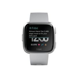 Fitbit Versa Aluminium argent montre intelligente avec bande