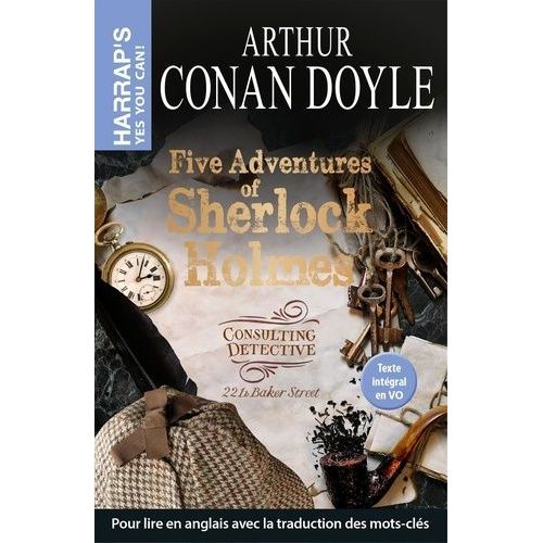 Five Adventures Of Sherlock Holmes - A Scandal In Bohemia - The Five Orange Pips - Silver Blaze - The Resident Patient - The Naval Treaty    Format Grand Format 